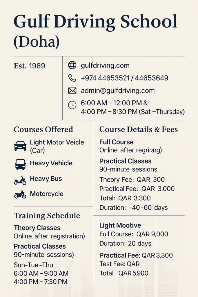 Gulf Driving School (Doha)