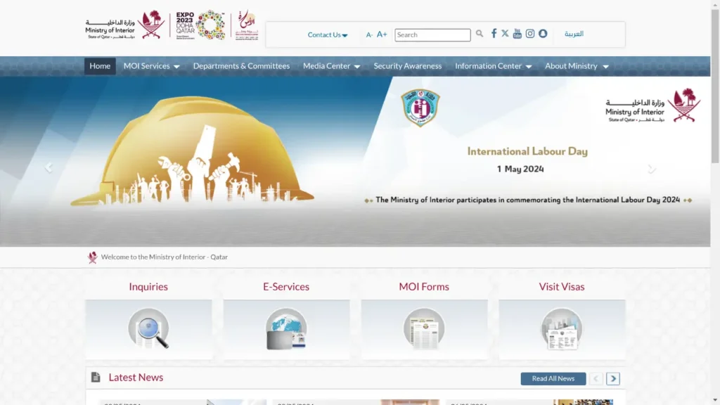 MAIN MOI PAGE